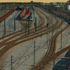 Wien West - ungefährer Blick von der Schmelzbrücke