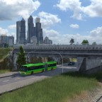 Commuter traffic in Lebus