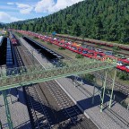 Betrieb am Bahnhof Laarenwalde