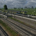 Kleiner Nahverkehrsbahnhof meiner Hauptstadt