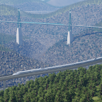 Die Kontinentalbrücke / Crossing the Great Divide