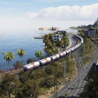 Coastal railway