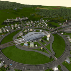 Hochbahnhof und Zweiteiliger Güterbahnhof 1