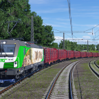 SETG-Vectron im Bahnhof Haßfurt