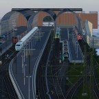 Hochbetrieb am Kieler Hbf