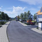 Blick durchs Dorf - Oberriedstetten