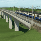 BLS Mirage auf dem neuen Viadukt