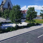 Thomas-Kirche und Umgebung