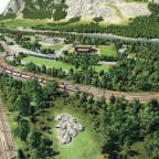 Inbetriebnahme des neuen Güterbahnhofs