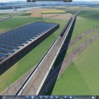 Letzte Teilstück von der HBF ausfahrt von Bonn