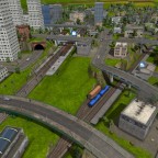 Bahnhof unter Brücken