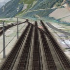 Neubau Bhf. Vordernberg Ausfahrt richtung Donawitz