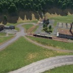 Überblick über das Ziegelwerk und die Werkbahn