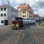 Mit 40t Treibstoff durch die  Stadt. Uiuiui!