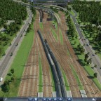 Chaos vor dem Bahnhof
