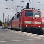 BR 111 mit N-Wagen als Ersatzzug für die S-Bahn Hannover