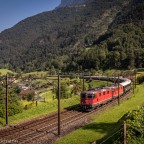 Züge am Gotthard - 04.08.17