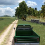 Vielleicht ein Hündeler der seinen Pick up hier gelassen hat.
