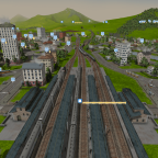 Gera Hbf Richtung Kromsdorfer Rampe und Tunnel
