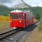 Erste Strecke mit Zahnstangen-Gleis