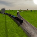 BR 01 mit Tankwaggos für Öl