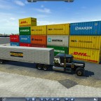 Erste Lieferung für den Containerhafen