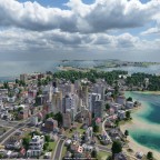 Outremont beim Anflug auf den Airport
