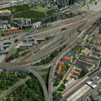 Blick vom Süden auf den Hbf 3
