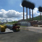 Mit 40t Treibstoff durch die  Stadt. Uiuiui!