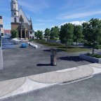 Vorplatz Thomaskirche Leipzig