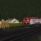 EETG Autozug in der Schlierbacher Kurve