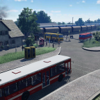Bahnhofstraßeneinfahrt Früher