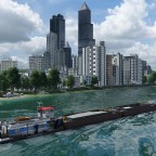 River skyline