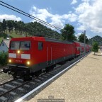 112 mit Doppelstockwagen