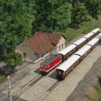 Die 1099 013 "Ötscherbär" nach St. Pölten trifft die 2095 nach Mank in Schwadorf, die als Ausweichgleis benutzt wird
