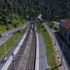 Beginn der Zahnradstrecke