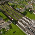 Man könnte meinen dort war mal ein Bahnübergang