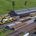 04 Baufahrzeuge wurden verladen