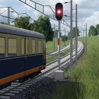 4030.213+4030.214 auf der Linie S3 auf dem Weg zur Modernisierung - leider gibt es noch immer genug Staupunkte im Netz - 11.01.1977