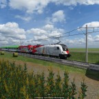 BR 1116 mit Autozug
