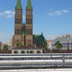 Alt Bahnhof und Kirche