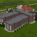 Herz-Jesu_Krankenhaus Fulda als Bus- und Tram-Station / BALD ALS DOWNLOAD