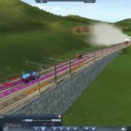 aufbau test abrollhügel linienführung