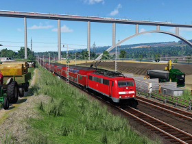 Baustelle an der Altbaustrecke