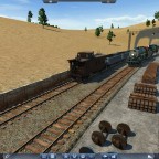 schwerer Kohlezug