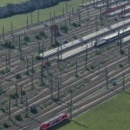 Fortschritt des Gleisvorfeldes von Vögele/ Fertigstellung der Vegetation