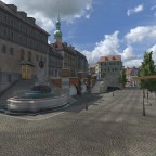 Vordere Hauptgasse/Rabengasse mit neuem Rabenbrunnen und überarbeitetem "Rainli"
