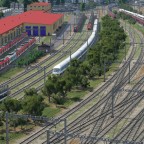 Gleisvorfeld Hauptbahnhof Freifeld (NORD) und S-Bahn-Betriebswerk Freifeld