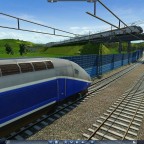 Einfahrt TGV