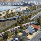 Coastal railway